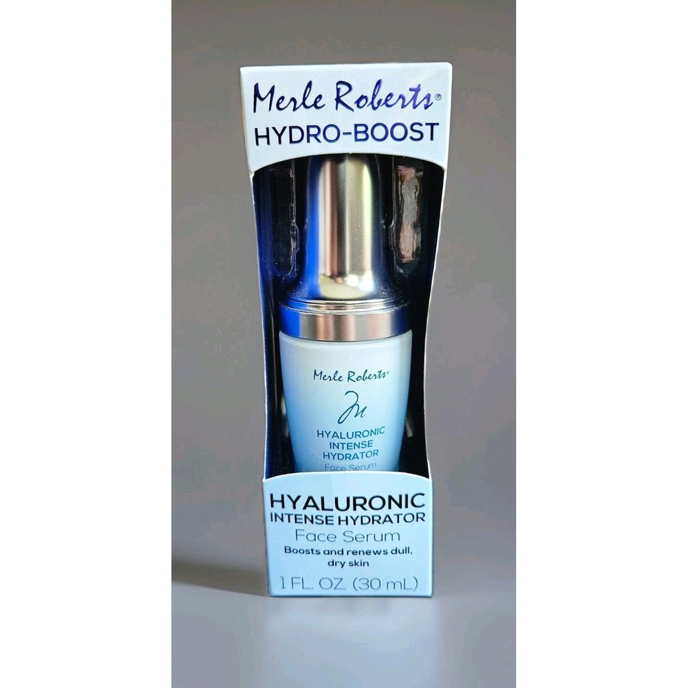 Merle Roberts HYDRO-BOOST‎ Hyaluronic Intense Hydrator Face Serum - NEW 30ml